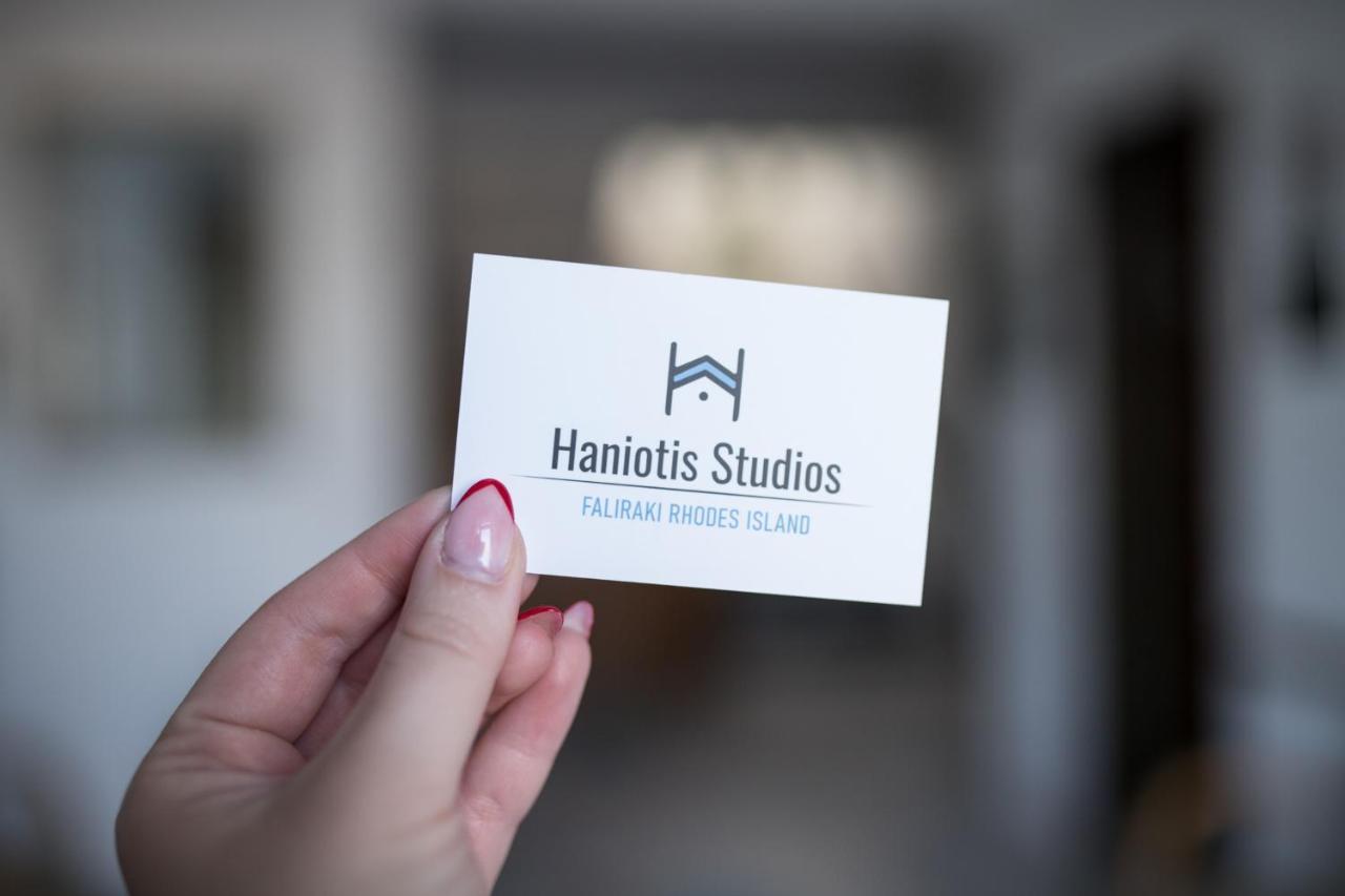 Haniotis Studios Фалираки Экстерьер фото